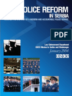 Reforma Policije Srbije OEBS