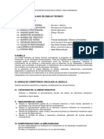 Silabo de Dibujo Técnico: I. Datos Generales