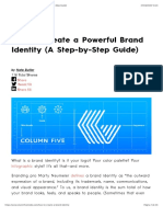 Step-by-Step Guide to Creating a Powerful Brand Identity