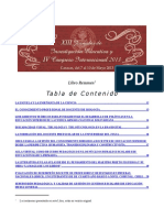 LIBRO DE PONENCIAS 2013 Con Indice Automatizado PDF