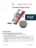 Hardtest-II Portable Hardness Tester Advantages