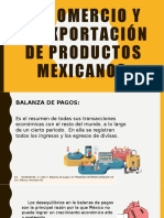 El Comercio y La Exportación de Productos Mexicanos 1