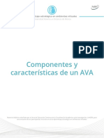 Componentes y Características de Un AVA: Aprendizaje Estratégico en Ambientes Virtuales