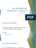 Logika Informatika-Kuantor