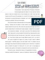 Ed 112 Essay PDF