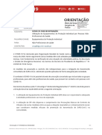 Orientação EPI Covid