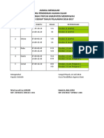 .JADWAL MENGAJAR 