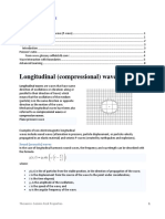 Longitudinal (Compressional) Wave (P-Wave) : Longitudinal Waves Are Waves That Have Same