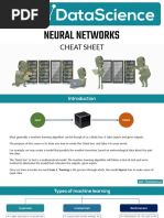 Neural Networks Cheat Sheet - 2020 PDF