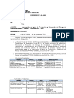 Elaboración Del Plan de Prevención y Reducción Del Riesgo de Desastres PPRRD - Distrito La Victoria 2018 - 2021