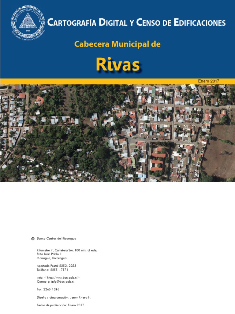 Cartografia Rivas PDF | PDF | Cartografía | Nicaragua