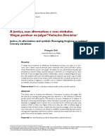 A Justiça, Suas Alternativas e Seus Símbolos.