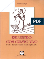 ESPEJA, J., Encuentro con Cristo vivo. Perfil del cristiano en el siglo XXI, MSC, Santo Domingo 2006.pdf