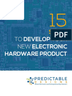 To Develop Your New Electronic: Hardware Product