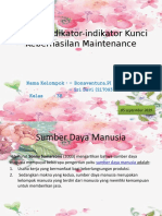 BAB 8 - SDM & Indikator-Indikator Kunci Keberhasilan Maintenance - SRI DEVI - BONAVENTURA PAKIDING - 3B - 05 September 2019.