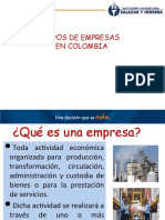 Tipos de Empresas en Colombia Act1