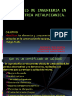 Certificados de Materiales