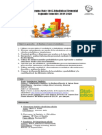 Programa Mate 3015 Segundo Semestre 2019-2020