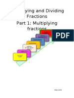 Multiplying and Dividing Fractions Part 1: Multiplying Fractions