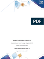 Estadistica Descriptiva - Analisis de Informacion