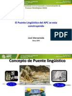 9. JOSE MANZANEDA - El Puente Linguistico - APC 2019