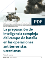 La preparación de inteligencia compleja del campo de batalla en las operaciones antiterroristas ucranianas