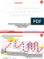 Metode Pelaksanaan Bore Pile dan Wash Boring