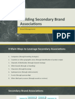 Building Secondary Brand Associations