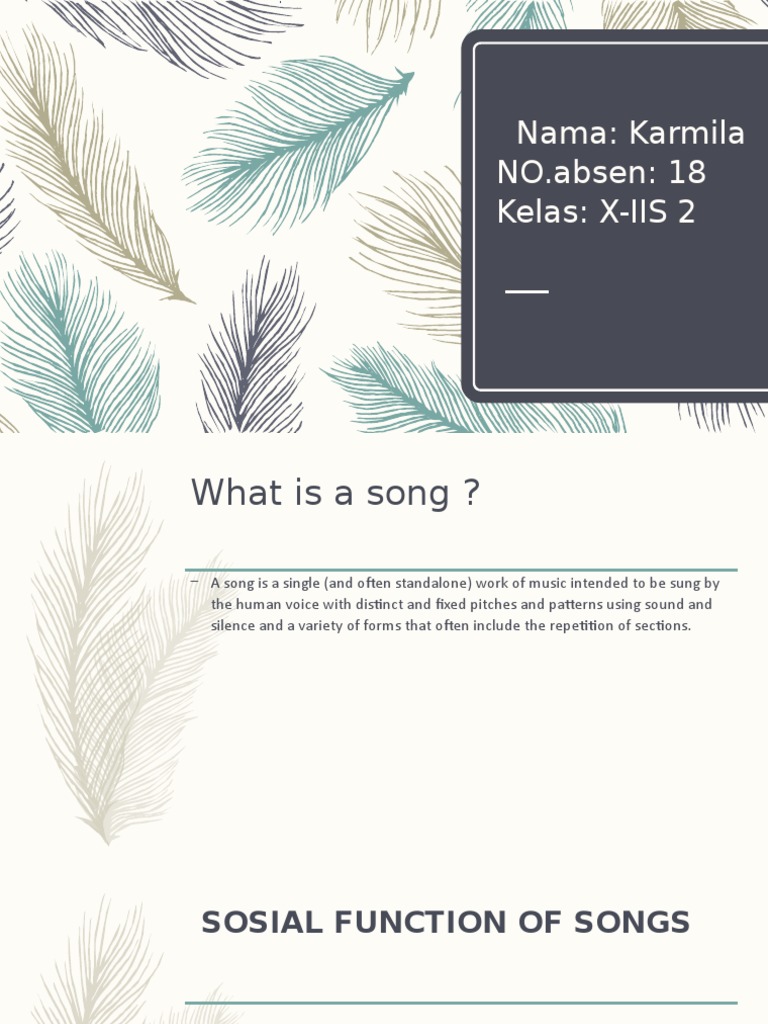 Understanding Song Structure and Function | PDF | Refrain | Song Structure