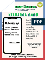 Merah Dan Biru Tepi Pengumuman Kelulusan Poster PDF