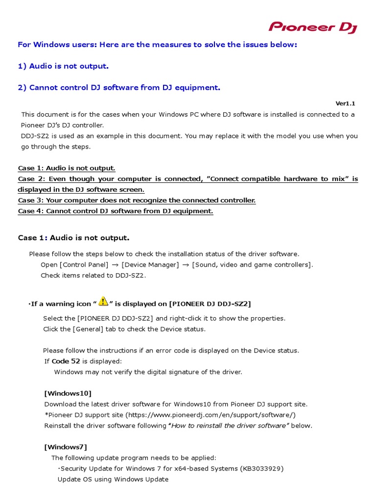 Troubleshooting 002 E v011 | PDF | Windows 10 | Windows 7