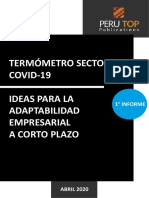 Informe Termómetro Sectorial Parte 1 1 PDF