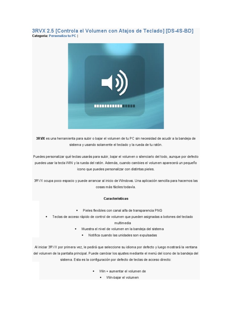 3RVX 2 | PDF