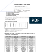 Segunda Práctica Dirigida para SPSS