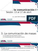 3.1 Concepto de Comunicación de Masas 13 04 2020