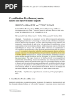 VEDANTAM-RANADE2013 - Article - CrystallizationKeyThermodynami, KINECTIC Y HYDRODINAMIC ASPECTS