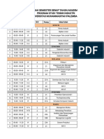 JADWAL KULIAH