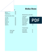 Boba Boss: Milk & Milk Tea