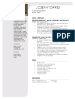 Joseph Torres Resume PDF