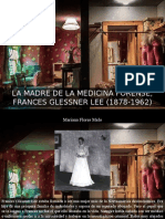 Mariana Flores Melo - La Madre de La Medicina Forense, Frances Glessner Lee (1878-1962)