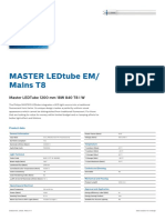 Lighting Lighting: Master Ledtube Em/ Mains T8