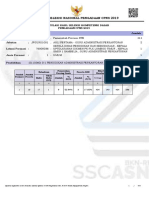 Hasil SKD SSC 2019