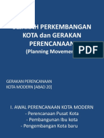 4b - SEJARAH Perkembangan KOTA Dan Gerakan Perencanaan - Online - 3 PDF