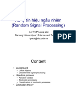 Xử lý tín hiệu ngẫu nhiên (Random Signal Processing)