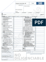 Impuesto A Las Ventas Formulario 300 - 2020 PDF