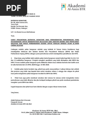 Surat Perlantikan Arkitek Pdf