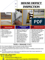 House Defect Inspection Packages