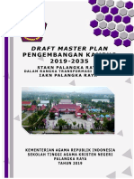 Draft Cover Master Plan