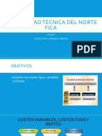 Costos Fijos Variables y Mixtos Con Ejemplos