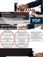 (Rps 11 Audit) Penyelesaian Audit